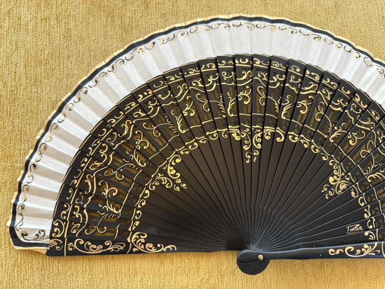 Abanico sapeli liso