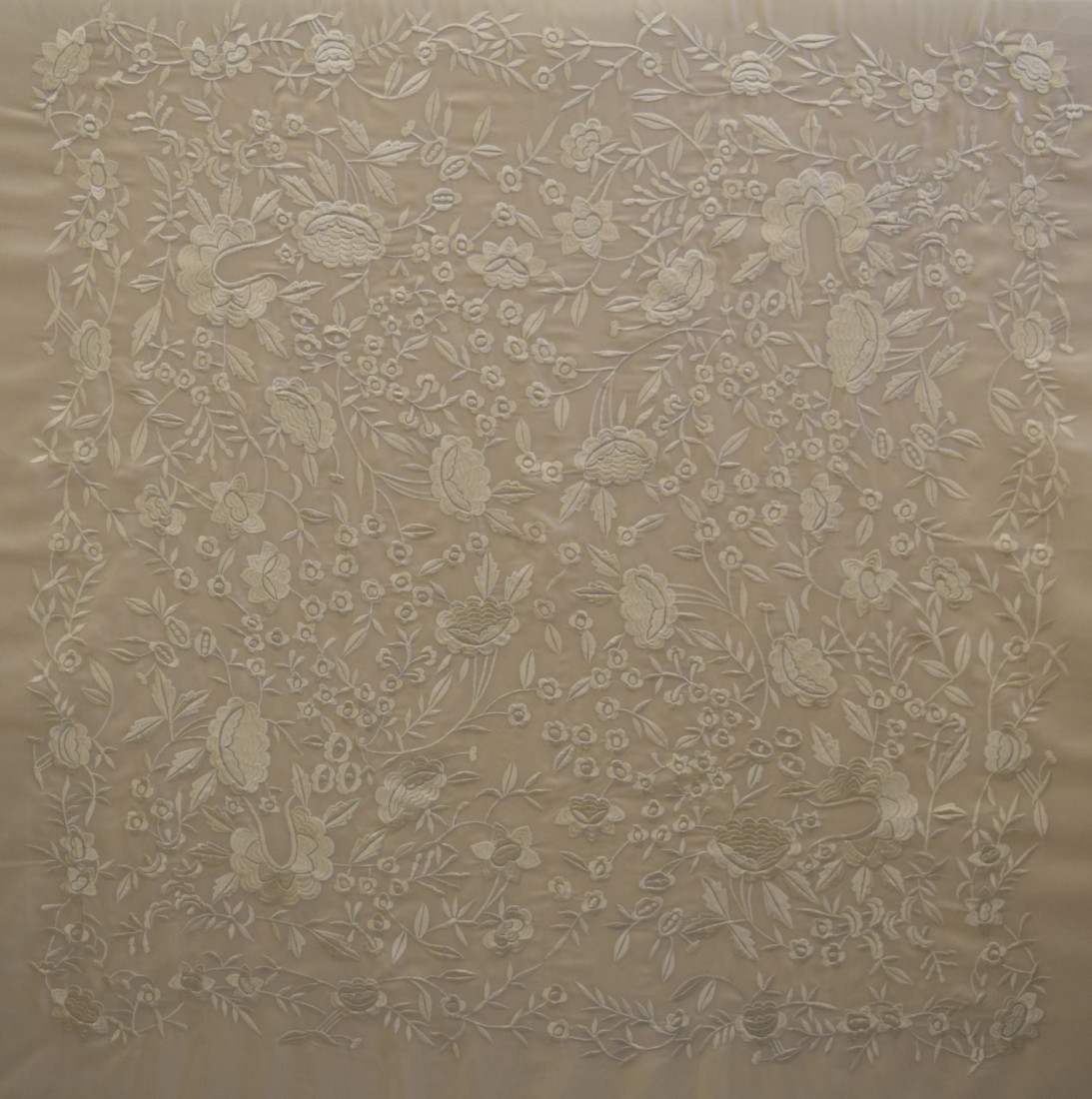 Mantón máquina crespón 125cm