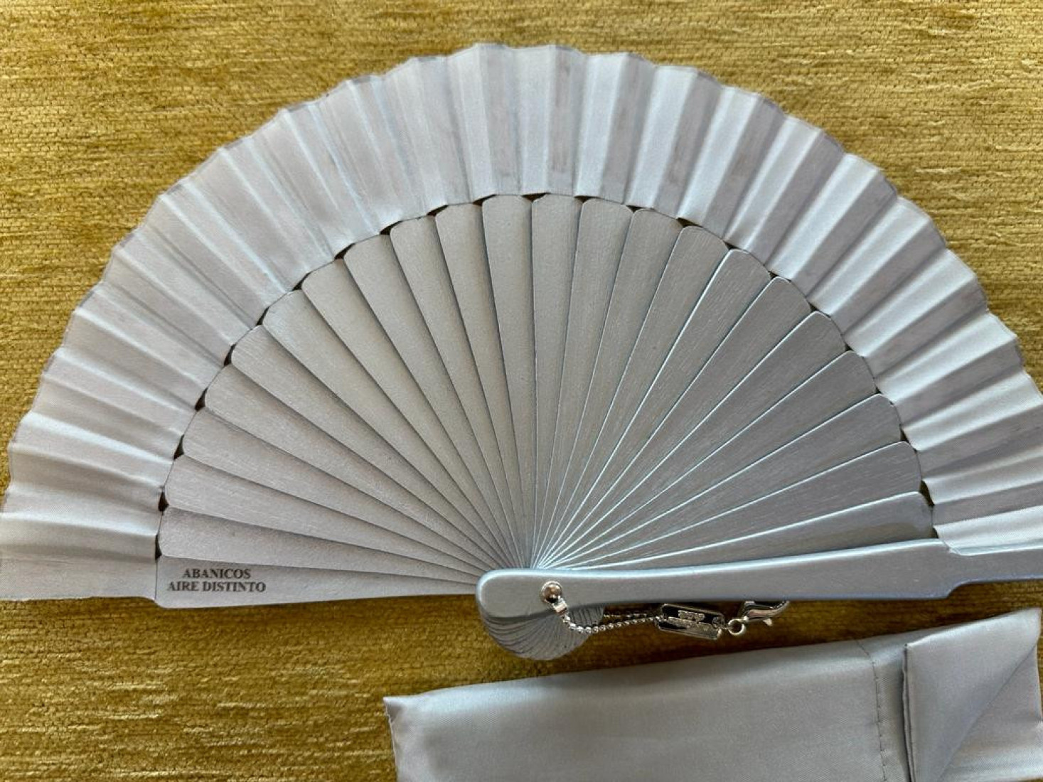 Abanico mini plata