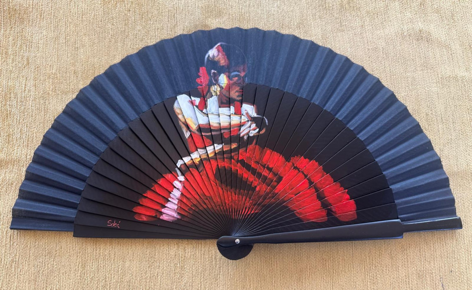 Abanico flamenca