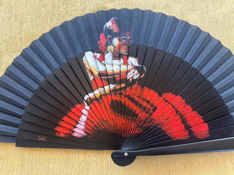 Abanico flamenca