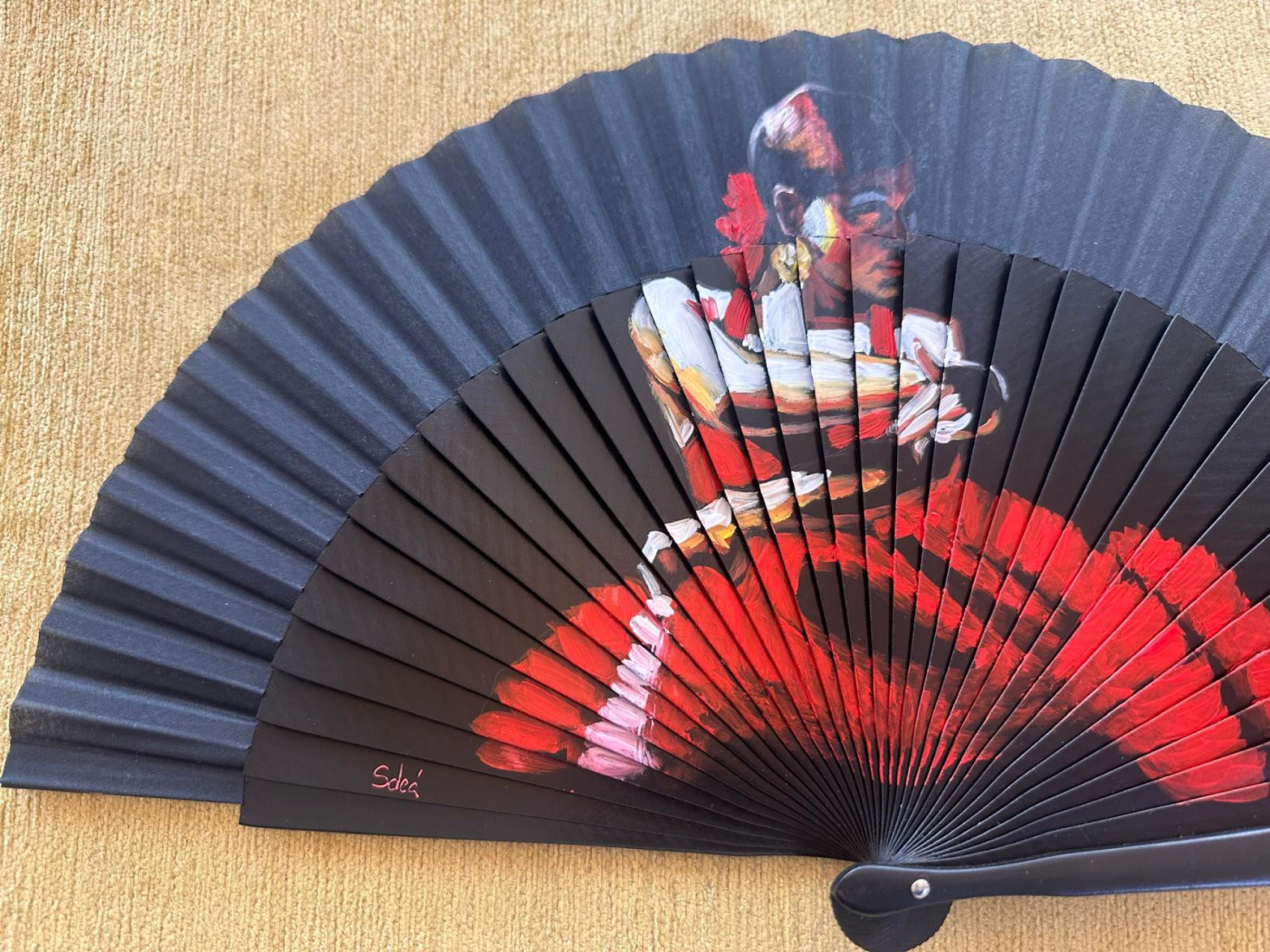 Abanico flamenca