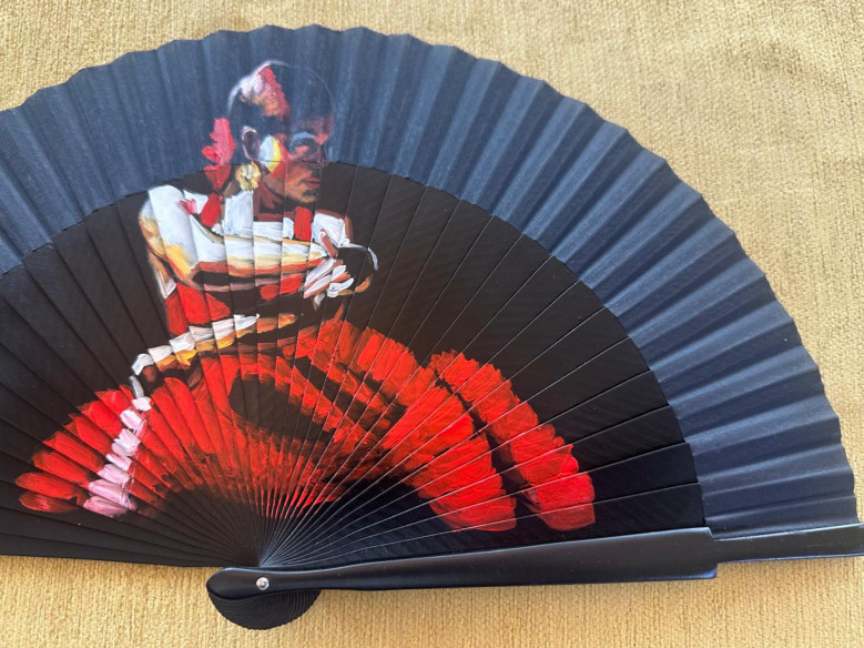 Abanico flamenca