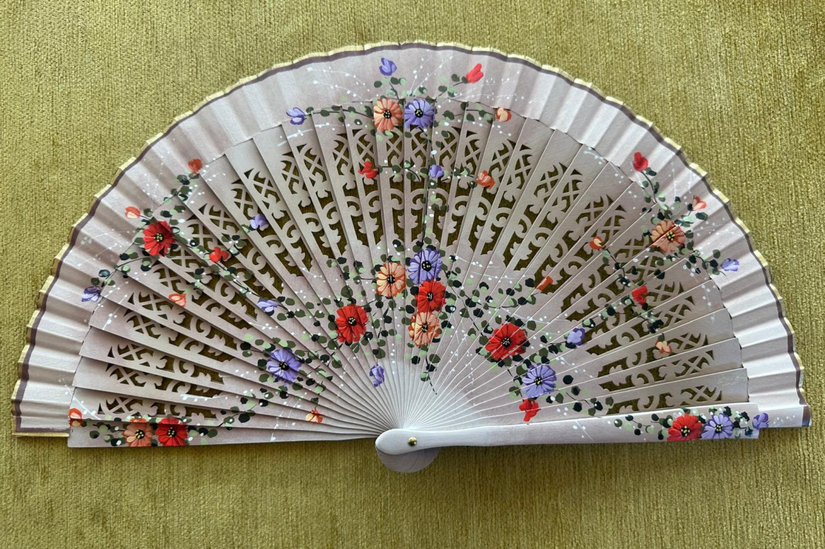 Abanico flores