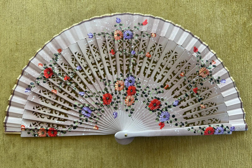 Abanico flores