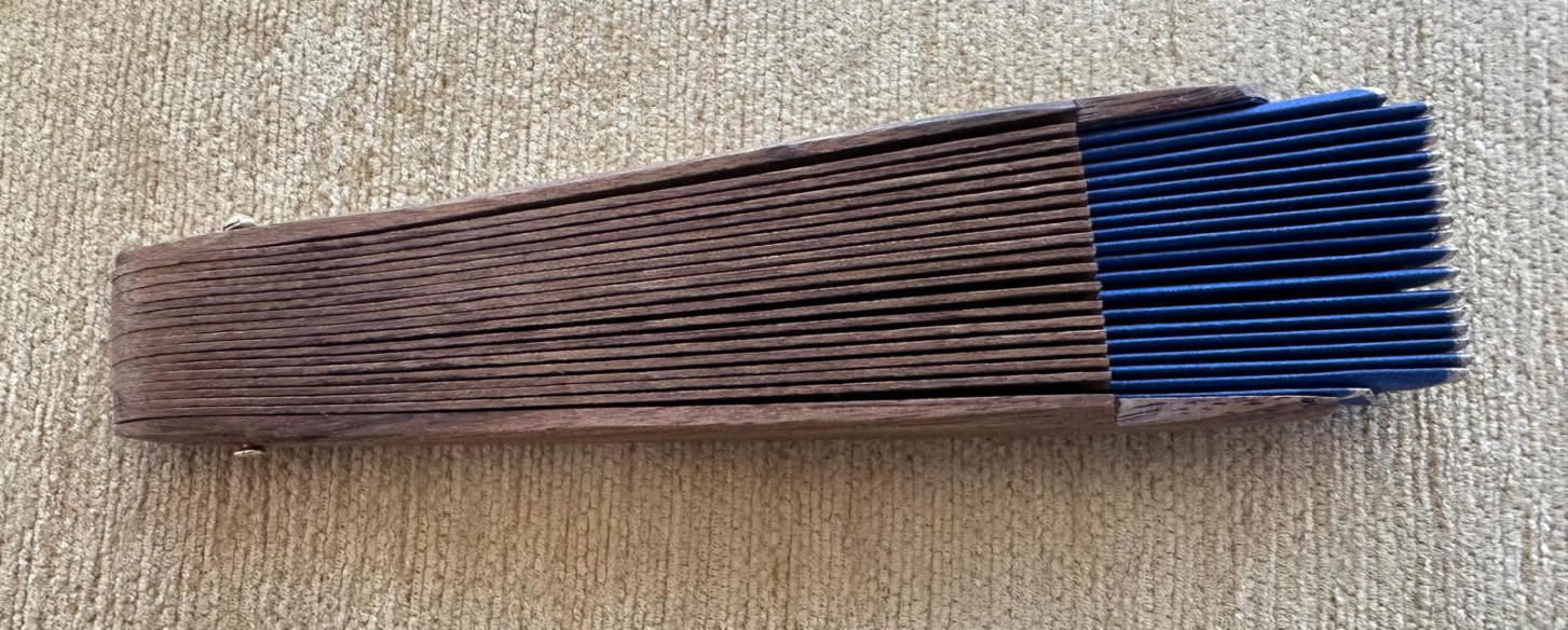 Abanico mini liso pulido