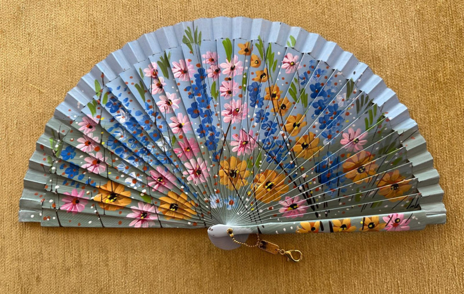 Abanico flores