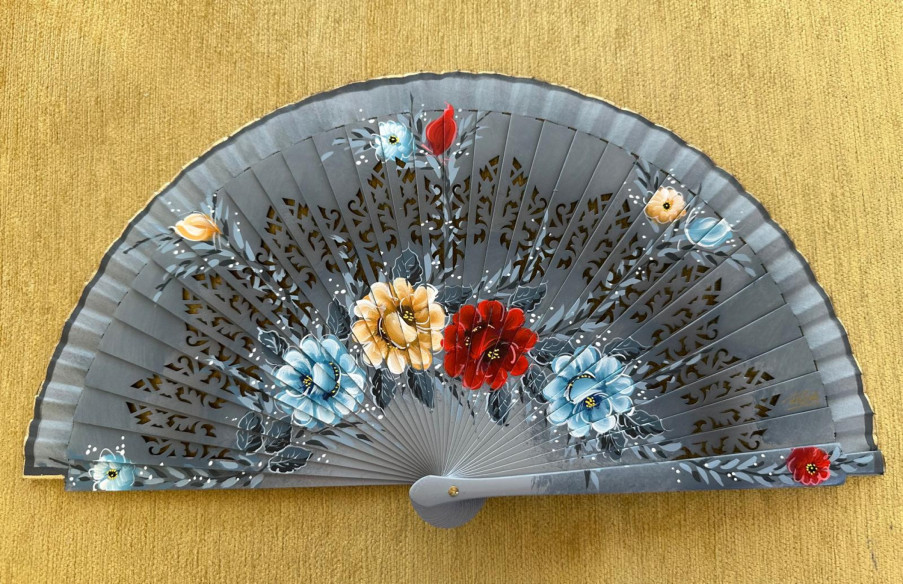 Abanico flores