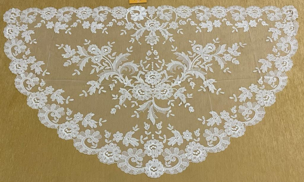 Mantilla media luna 80*150