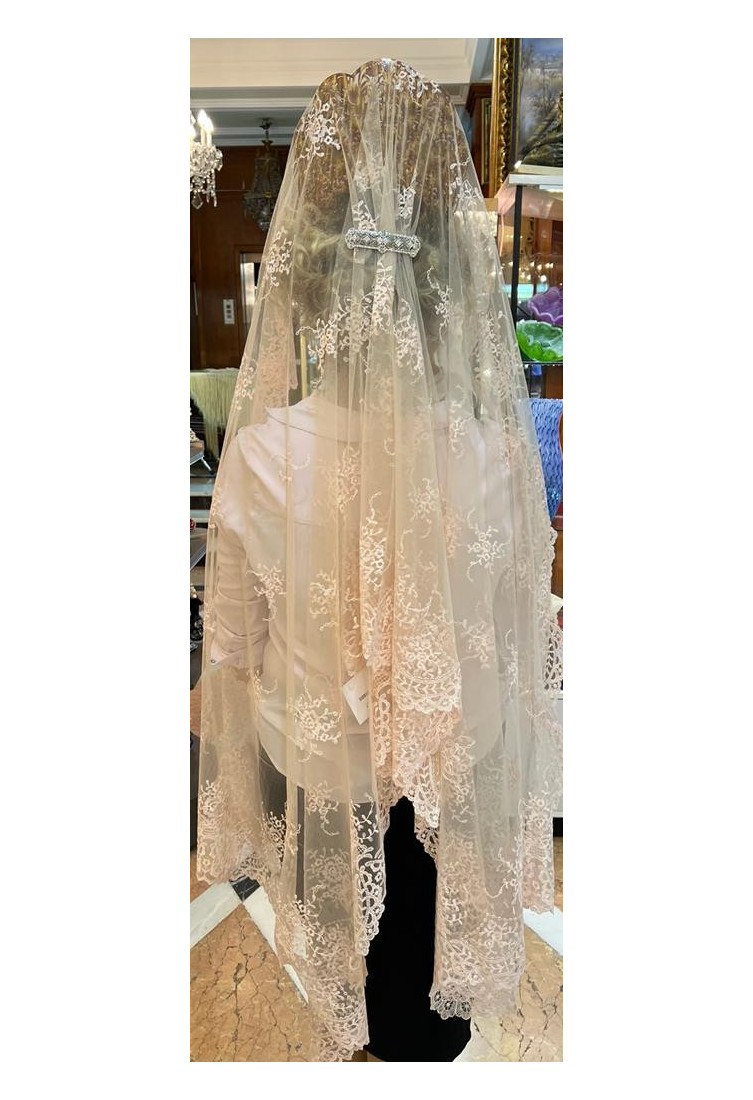 Mantilla máquina nude 100*220