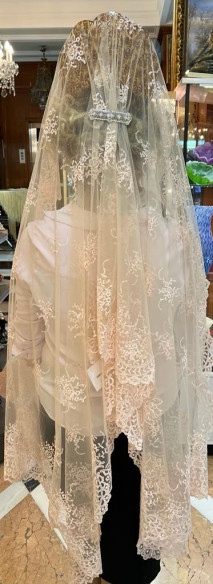Mantilla máquina nude 100*220