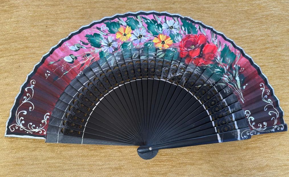 Abanico flores