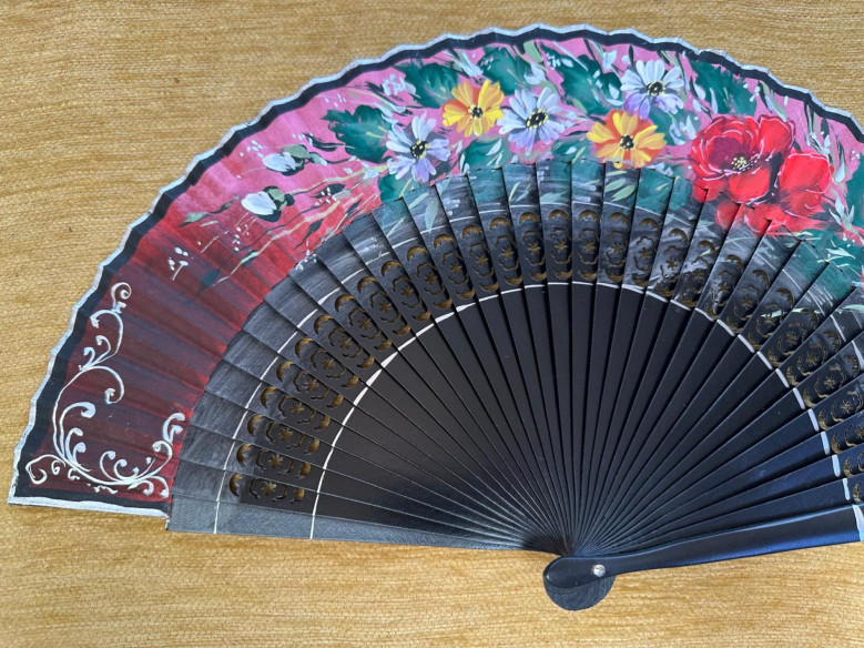 Abanico flores