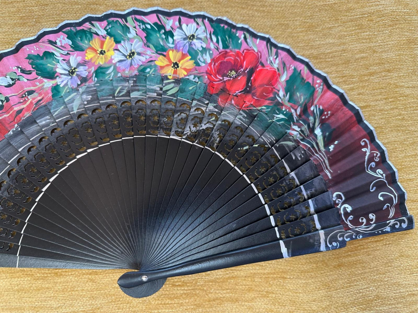 Abanico flores