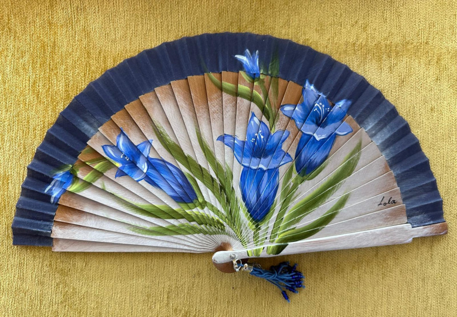 Abanico flores