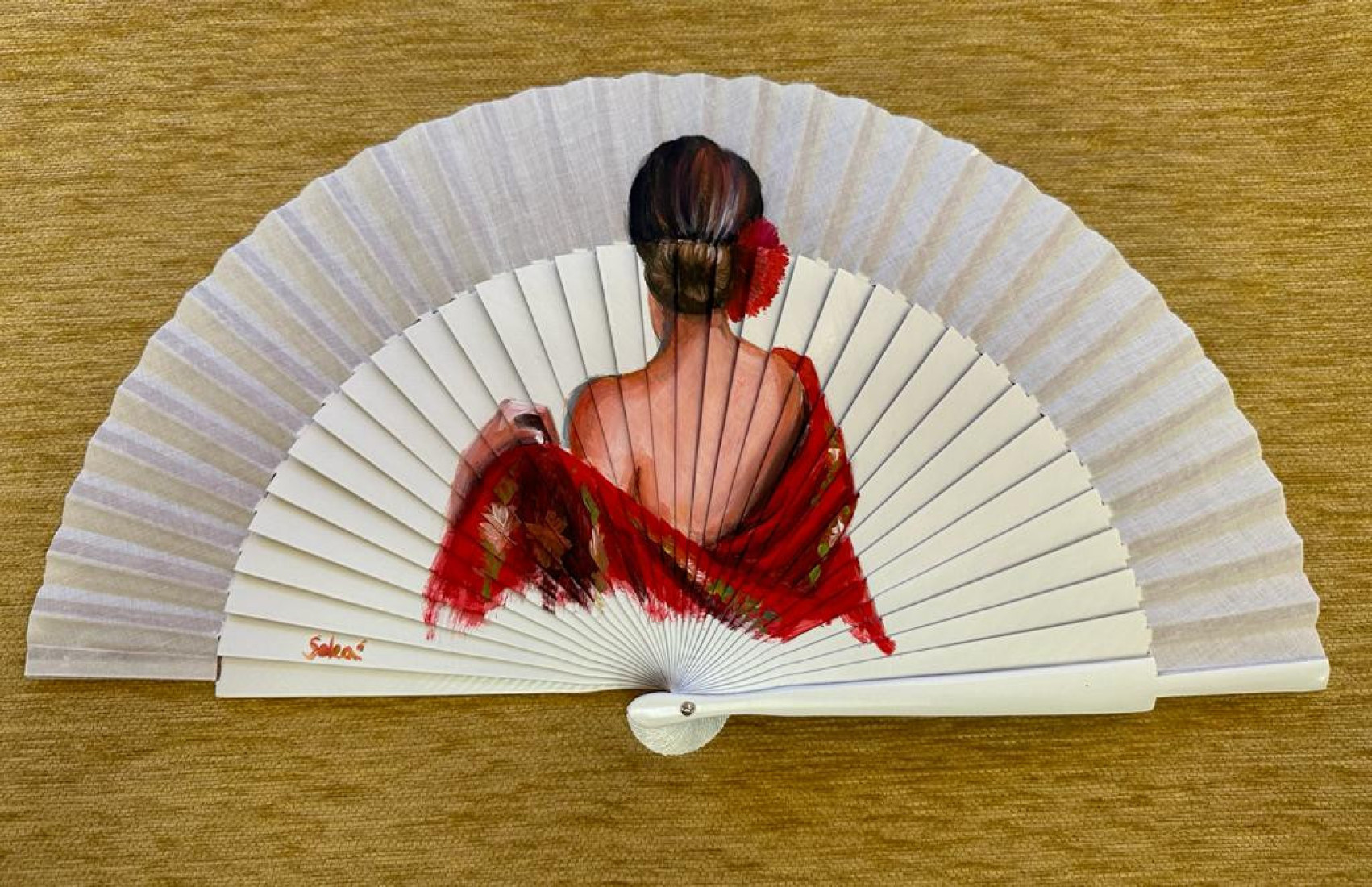 Abanico flamenca