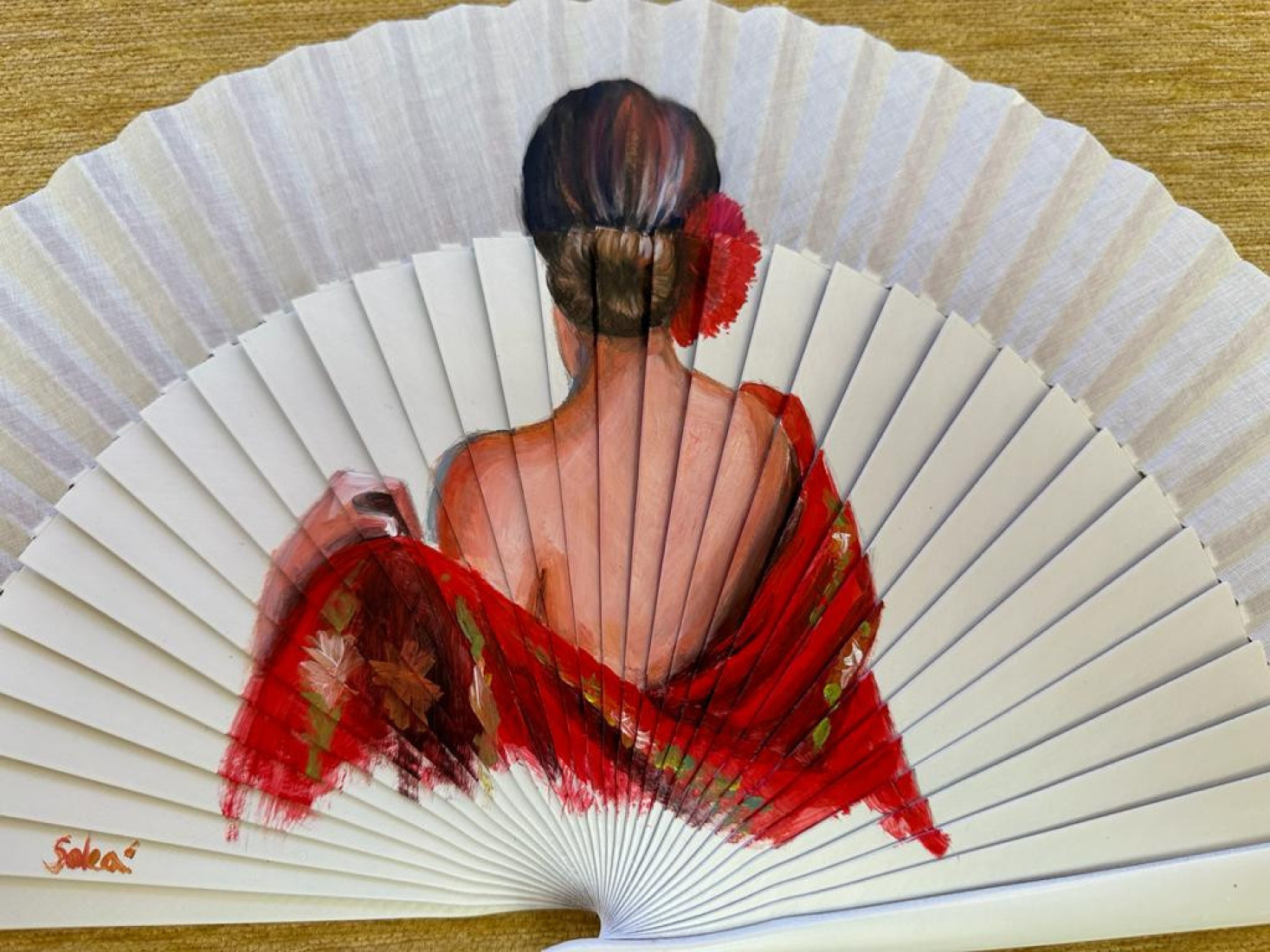 Abanico flamenca