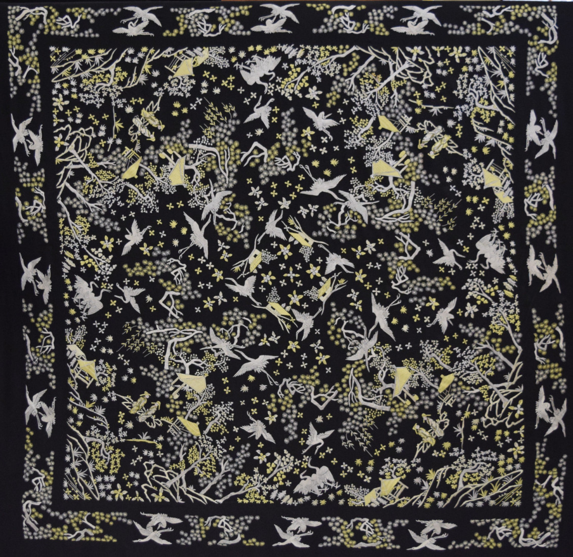 Mantón mano chinesco 140cm