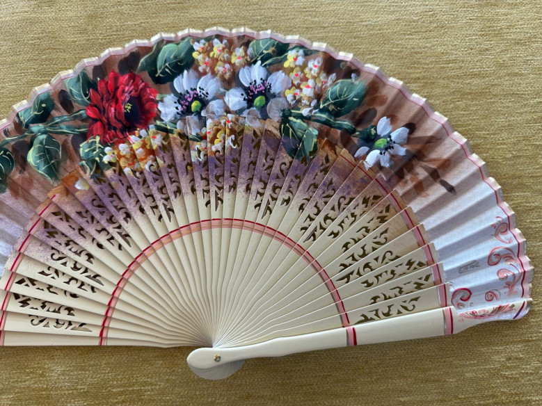 Abanico flores