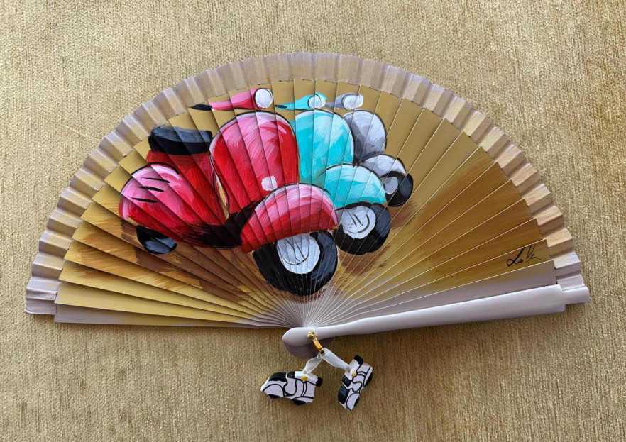 Abanico vespas