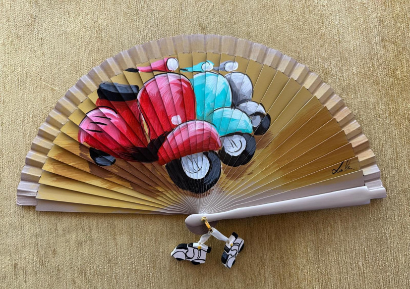 Abanico vespas