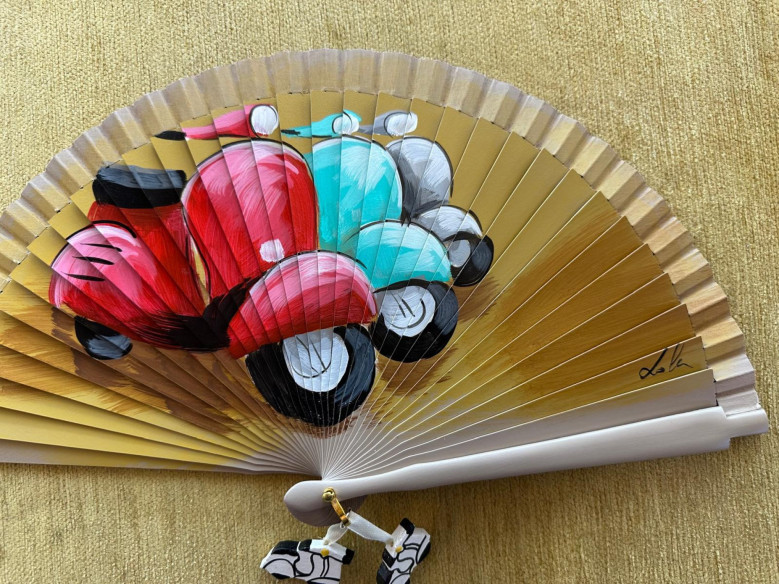 Abanico vespas