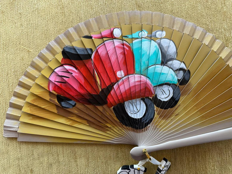 Abanico vespas