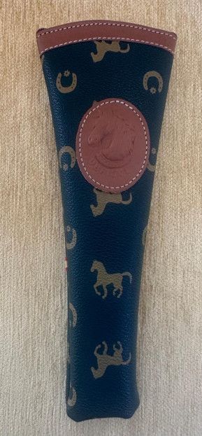Funda abanico piel