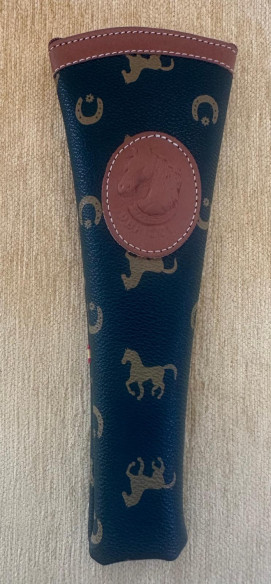 Funda abanico piel