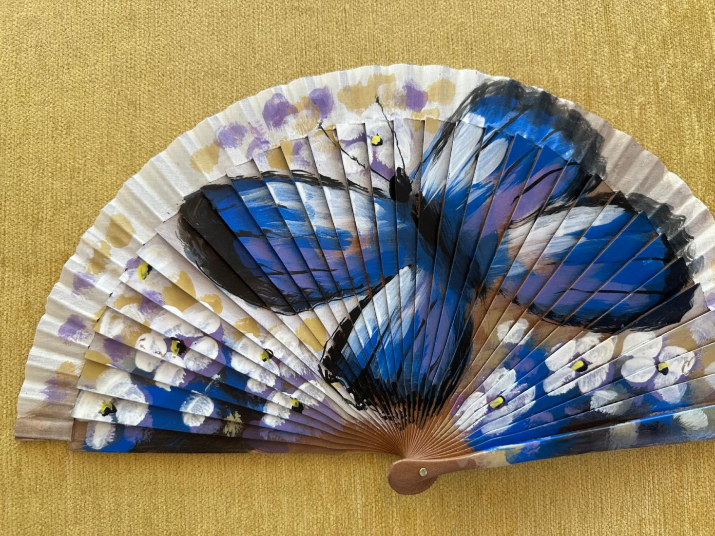Abanico peral mariposa