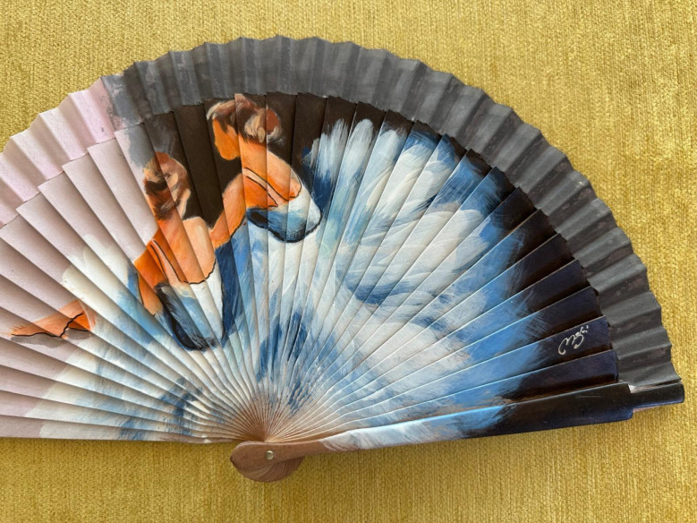 Abanico peral bailarinas