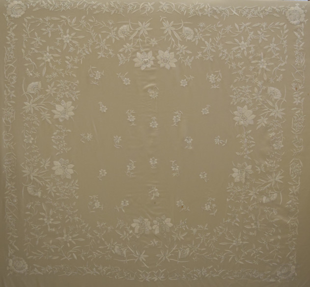 Mantón mano crespón 150cm