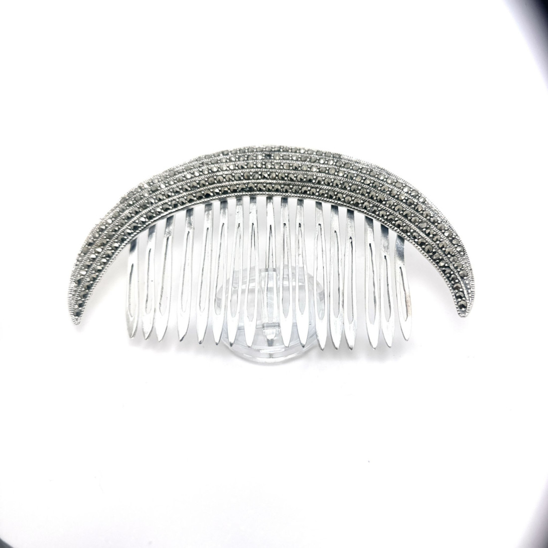 Peinecillo plata marcasitas