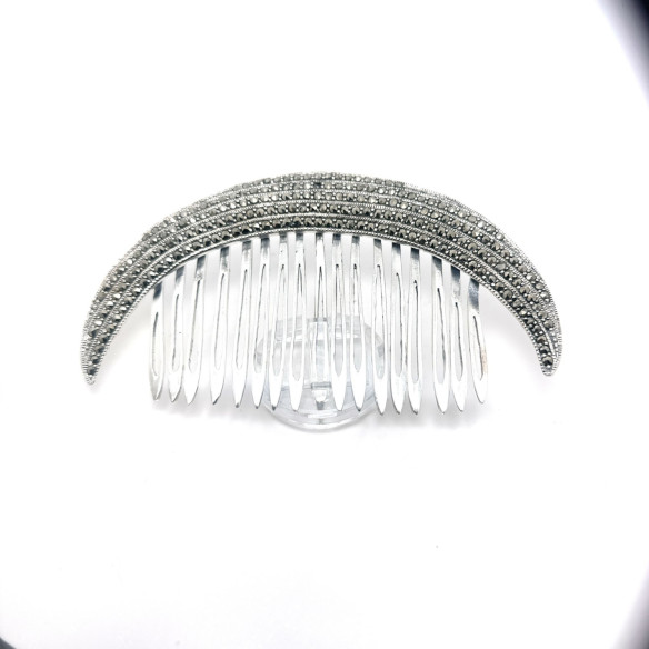 Peinecillo plata marcasitas
