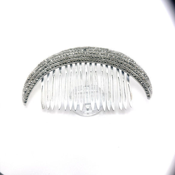 Peinecillo plata marcasitas