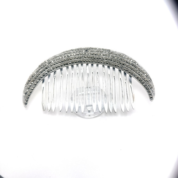 Peinecillo plata marcasitas