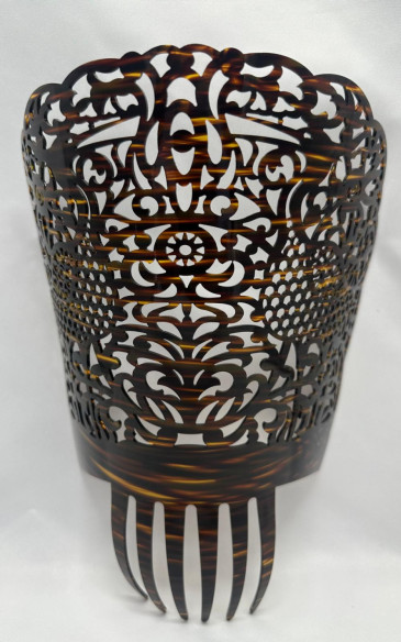 Peina mantilla concha 20cm