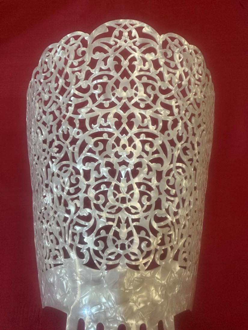 Peina mantilla nácar 22cm