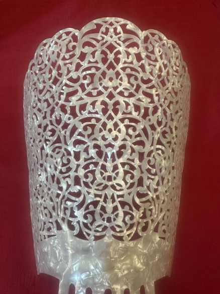 Peina mantilla nácar 22cm