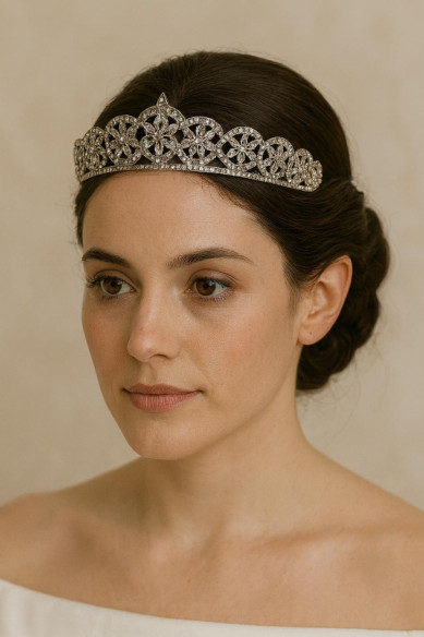 Tiara plata