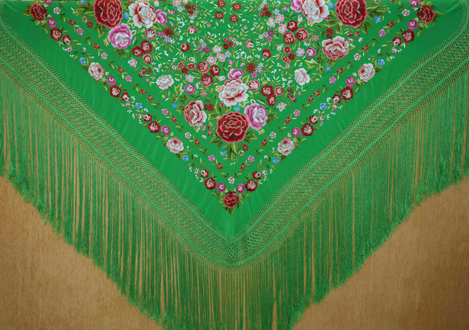 Mantón mano seda 140cm