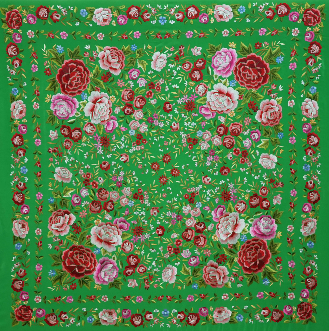 Mantón mano seda 140cm
