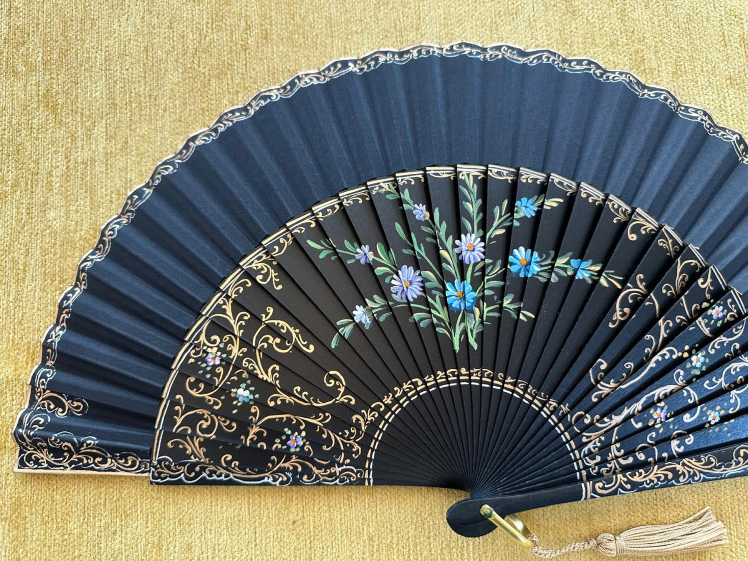 Abanico flores