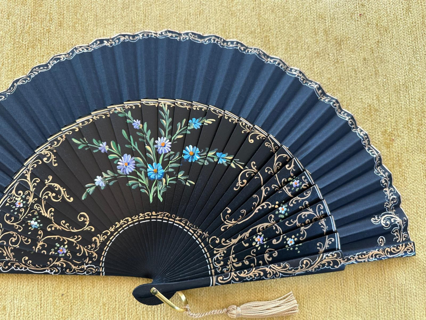 Abanico flores