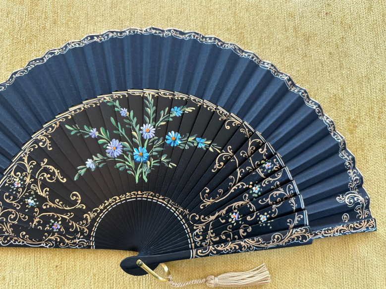 Abanico flores