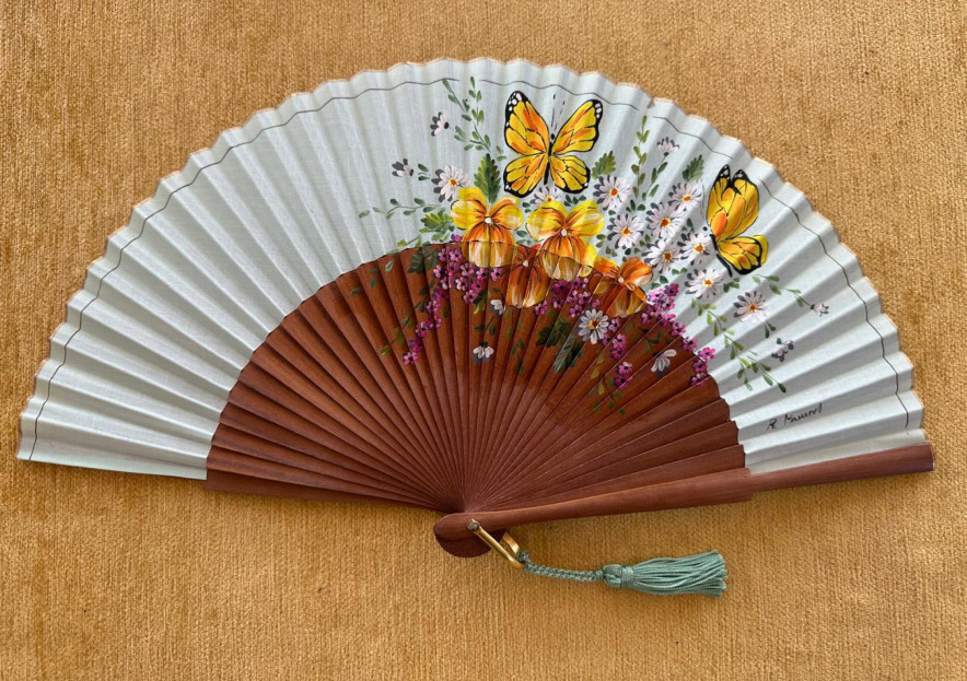 Abanico mariposas