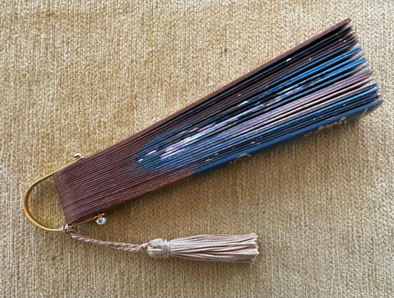 Abanico mini baraja dama