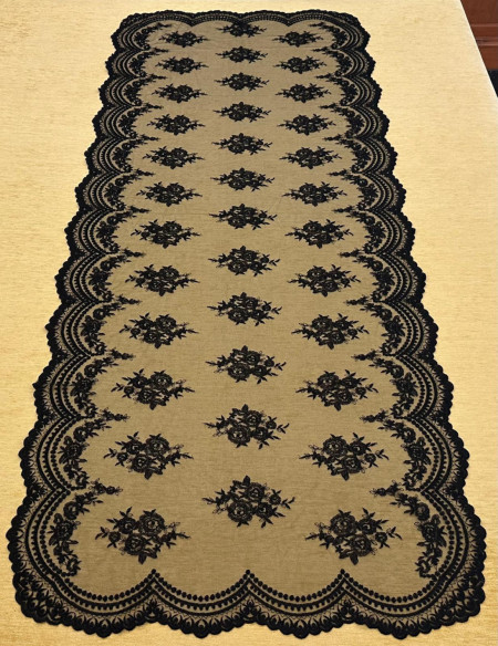 Mantilla echarpe 65*185