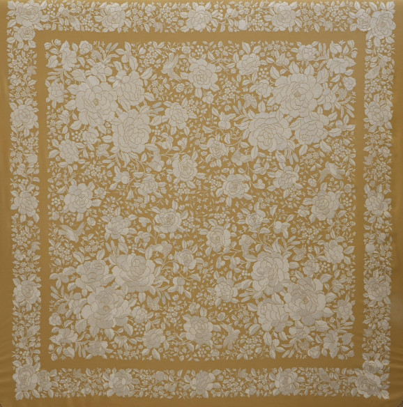 Mantón mano seda 155cm