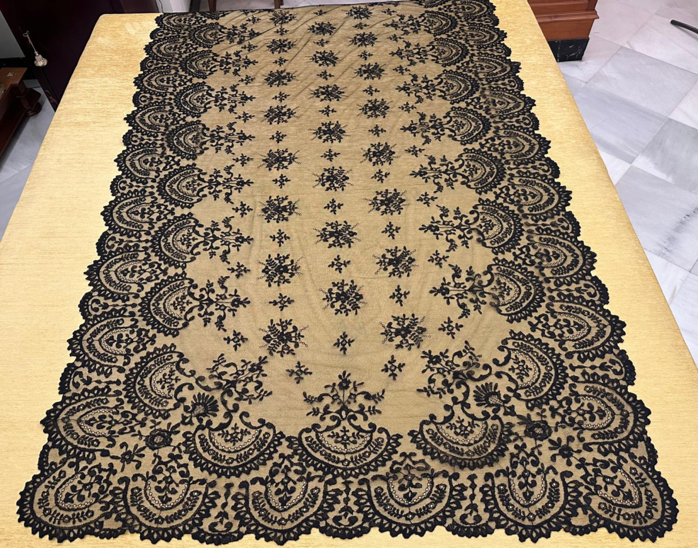 Mantilla semimanual 120*240